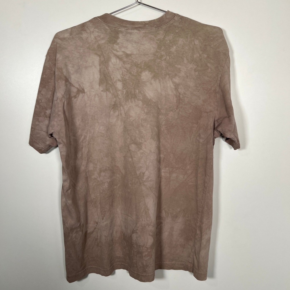 Vintage 90s Brown Dagoli Studio Tribal Graphic Tee Shirt Medium Made in Canada - Picture 6 of 8
